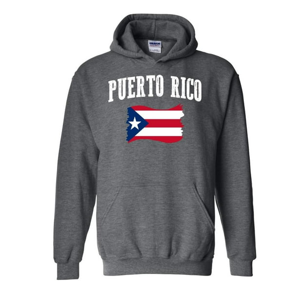 Puerto Rico Resiste Boricua Flag Mens Full-Zip Hoodie Jacket Pullover Sweatshirt 